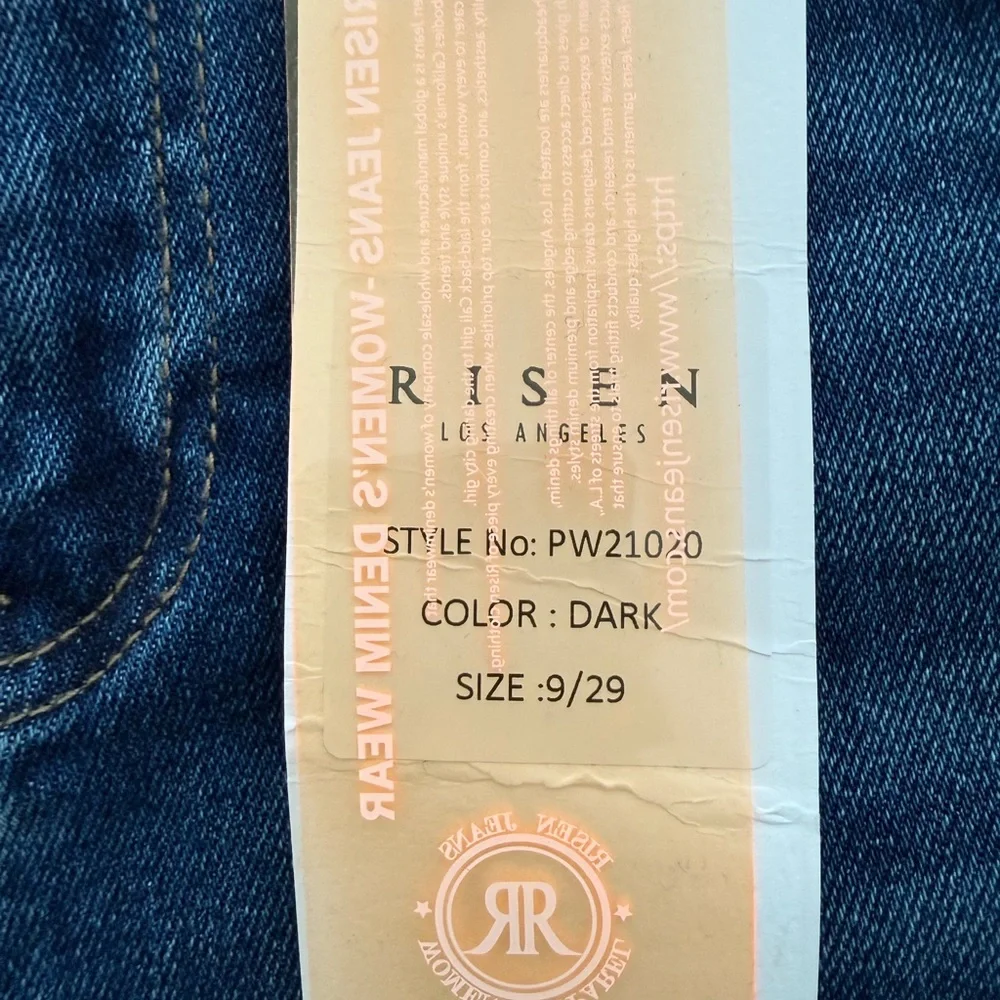 Risen Cory High Rise Wide Front Yoke Jeans *NEW WITH TAGS* - Picture 14 of 16